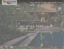 Tablet Screenshot of mawahouseubud.com